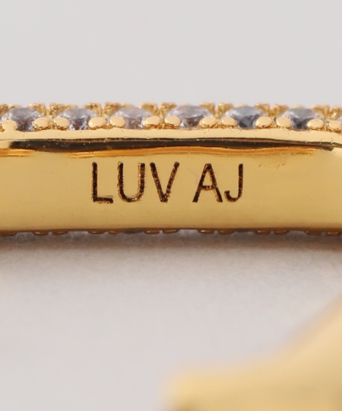 Luv Aj(ラブエージェー)の「《追加》LUV AJ ラヴエージェイ THE PAVE CHAIN LINK HUGGIES(ピアス(両耳用)・レディース・ゴールド/シルバー・FREE)」の7枚目の写真