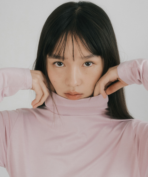 REORG（リオルグ）の「OSON POLA T-SHIRTS LAVENDER（Tシャツ/カットソー・レディース・その他・F）」の4枚目の写真