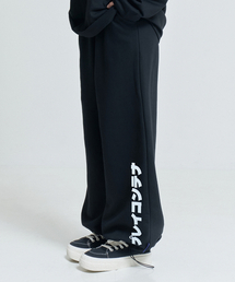 replaycontainer（リプレイコンテナ）の「wide sweat string pants (balck)（スウェットパンツ）」