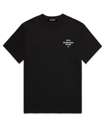 OUSE（オウズ）の「Basic logo oversized short-sleeved T-shirt (DS015) black（Tシャツ/カットソー・メンズ）」