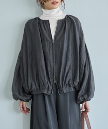 STYLE DELI（スタイルデリ）の「便利な楊柳ブラウスブルゾン（ブルゾン）」