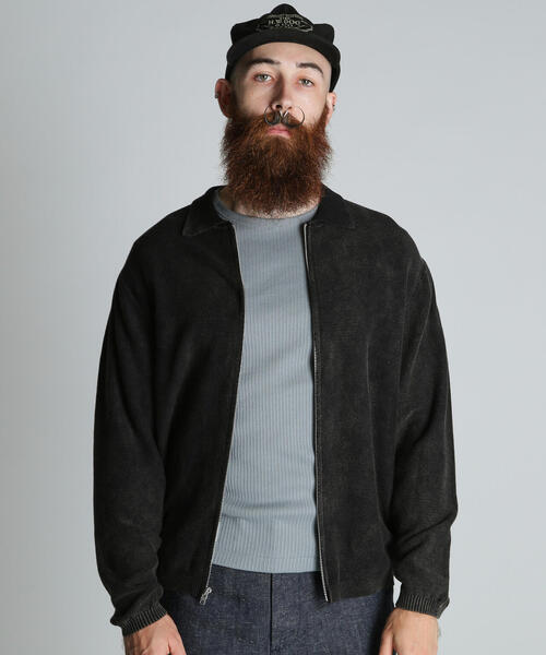 schott（ショット）の「Schott/ショット/SUMMER CARDIGAN/サマー カーディガン（カーディガン/ボレロ・メンズ・ブラック/ネイビー・M/L/XL）」の18枚目の写真