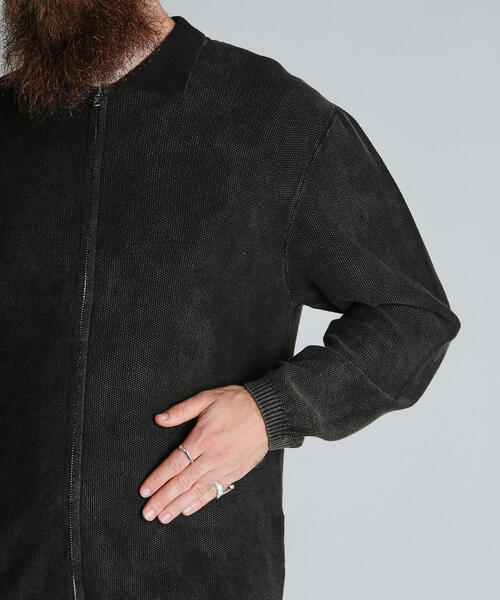 schott（ショット）の「Schott/ショット/SUMMER CARDIGAN/サマー カーディガン（カーディガン/ボレロ・メンズ・ブラック/ネイビー・M/L/XL）」の22枚目の写真