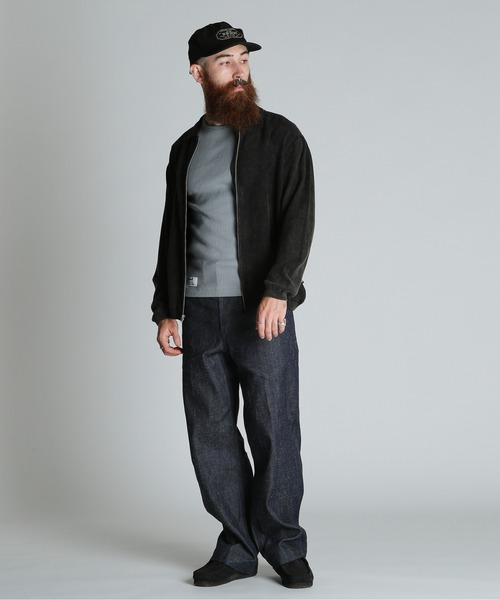 schott（ショット）の「Schott/ショット/SUMMER CARDIGAN/サマー カーディガン（カーディガン/ボレロ・メンズ・ブラック/ネイビー・M/L/XL）」の15枚目の写真