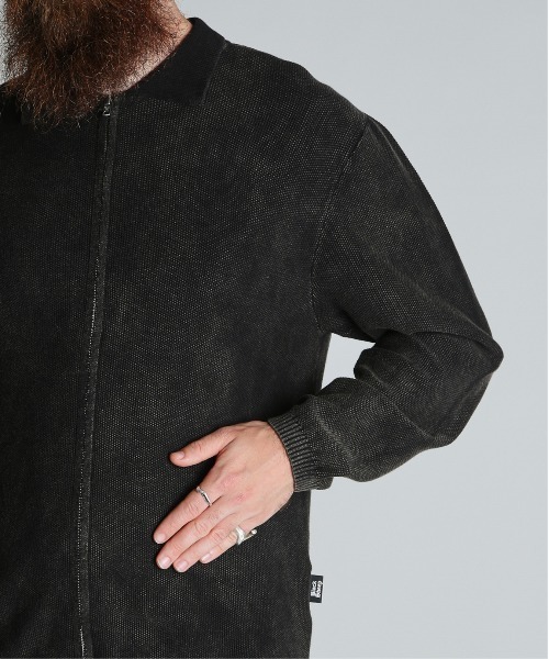 schott（ショット）の「Schott/ショット/SUMMER CARDIGAN/サマー カーディガン（カーディガン/ボレロ・メンズ・ブラック/ネイビー・M/L/XL）」の13枚目の写真