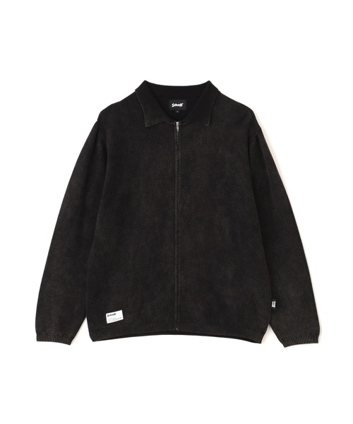 schott（ショット）の「Schott/ショット/SUMMER CARDIGAN/サマー カーディガン（カーディガン/ボレロ・メンズ・ブラック/ネイビー・M/L/XL）」の4枚目の写真