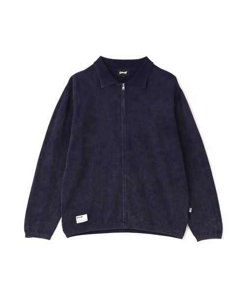 schott（ショット）の「Schott/ショット/SUMMER CARDIGAN/サマー カーディガン（カーディガン/ボレロ・メンズ・ブラック/ネイビー・M/L/XL）」の6枚目の写真