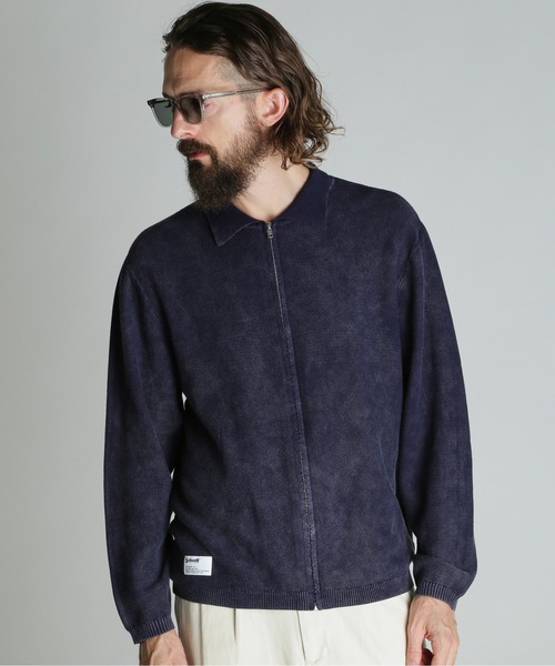 schott（ショット）の「Schott/ショット/SUMMER CARDIGAN/サマー カーディガン（カーディガン/ボレロ・メンズ・ブラック/ネイビー・M/L/XL）」の17枚目の写真