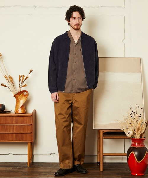 schott（ショット）の「Schott/ショット/SUMMER CARDIGAN/サマー カーディガン（カーディガン/ボレロ・メンズ・ブラック/ネイビー・M/L/XL）」の16枚目の写真