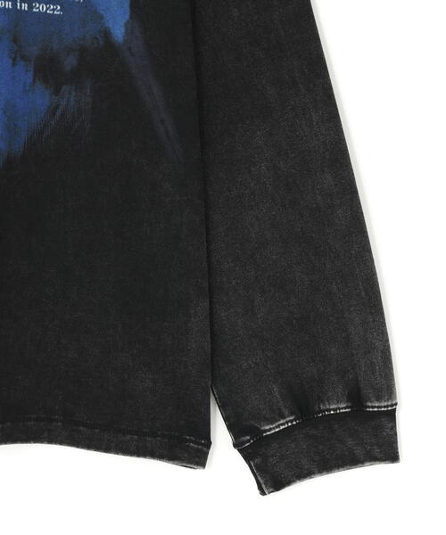 DANKE SCHON（ダンケシェーン）の「DankeSchon/ダンケシェーン/CHEMICAL RAGLAN LST RIKERS（Tシャツ/カットソー・メンズ・ブラック・M/L）」の5枚目の写真