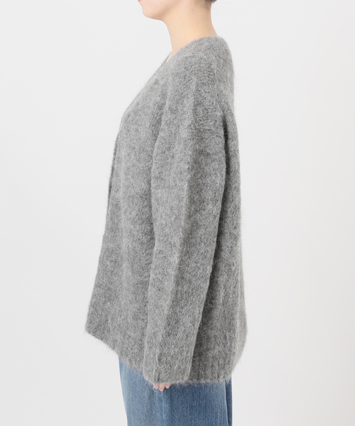 journal standard L'essage(ジャーナルスタンダードレサージュ)の「アルパカMIXカーディガン(カーディガン/ボレロ・レディース・チャコールグレー/モスグリーン・FREE)」の17枚目の写真