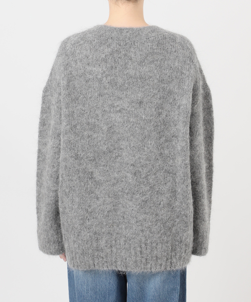 journal standard L'essage(ジャーナルスタンダードレサージュ)の「アルパカMIXカーディガン(カーディガン/ボレロ・レディース・チャコールグレー/モスグリーン・FREE)」の18枚目の写真