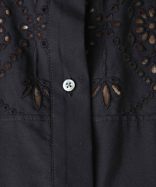 TICCA(ティッカ)の「TICCA(ティッカ)レースフレンチシャツ(シャツ/ブラウス・レディース・グレー系その他/ブラック・00)」の16枚目の写真