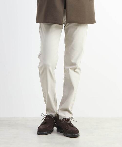 MEN'S MELROSE（メンズメルローズ）の「メランジピンヘッドハイパースリムテーパードパンツ（チノパンツ・メンズ・ライトベージュ/チャコールグレー/ネイビー/ブラウン・2/4/5/3）」の16枚目の写真
