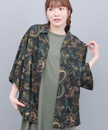 チチカカ（チチカカ）の「レーヨン総柄プリントシャツ（シャツ/ブラウス）」