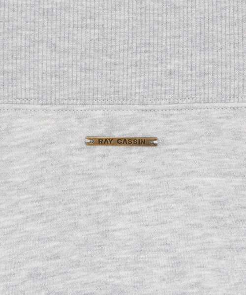 RAY CASSIN（レイカズン）の「【セットアップで着られる】ピグメントオフショルショートスウェット（スウェット・レディース・ブラウン系その他2/グレー/ベージュ系その他2・FREE）」の21枚目の写真