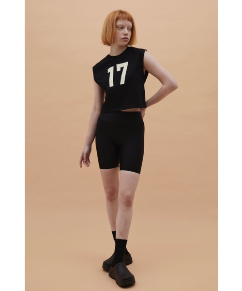 K-GARMENT(カメント)の「W 17プリントスリーブレス BLACK(Tシャツ/カットソー・レディース・その他・SMALL/X-SMALL)」の1枚目の写真