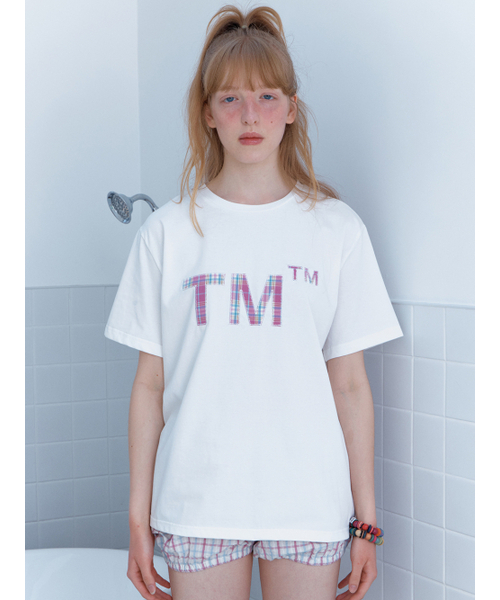TILDA MA TILDA（チルダマチルダ）の「TM パッチワークTシャツ_ピンク（Tシャツ/カットソー・レディース・その他・FREE）」の3枚目の写真