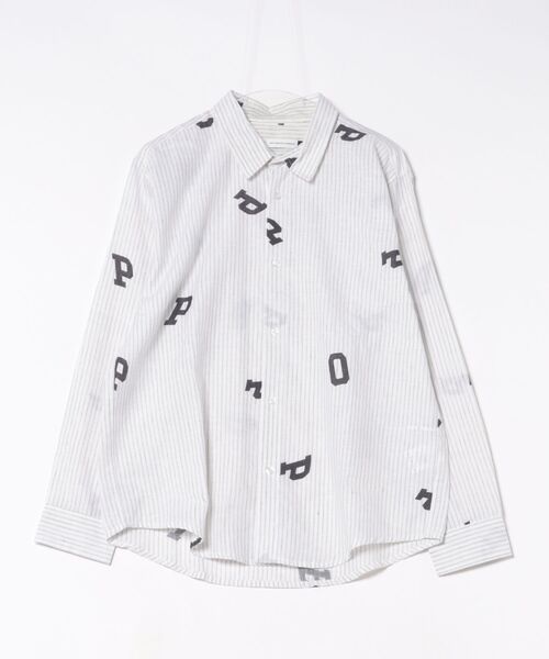 POP TRADING COMPANY/ポップトレーディングカンパニー LETTERS STRIPED