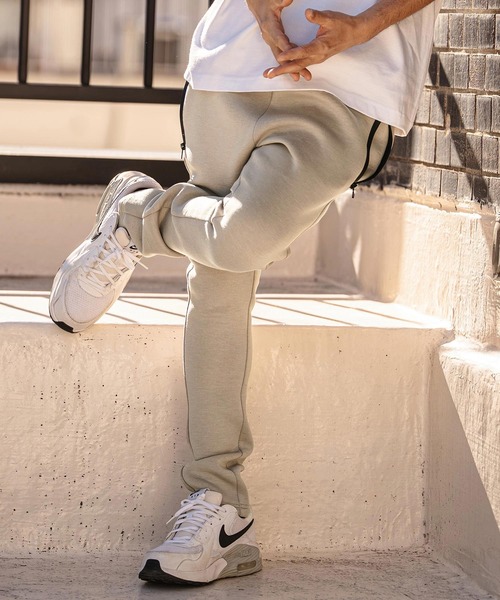 CAMBIO(カンビオ)の「mp14535-Waterproof Zipper Cardboard Knit Pants ダンボールニットパンツ(2026GIM-003)(スウェットパンツ・メンズ・ブラック/グレイッシュベージュ/チャコール・S/M/L)」の5枚目の写真