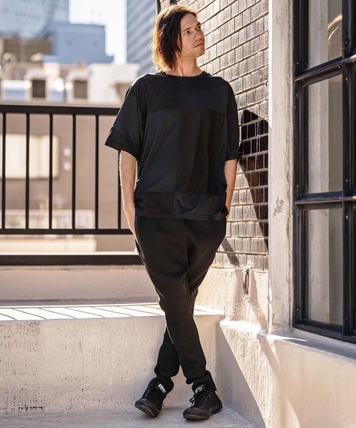 CAMBIO(カンビオ)の「mp14535-Waterproof Zipper Cardboard Knit Pants ダンボールニットパンツ(2026GIM-003)(スウェットパンツ・メンズ・ブラック/グレイッシュベージュ/チャコール・S/M/L)」の19枚目の写真