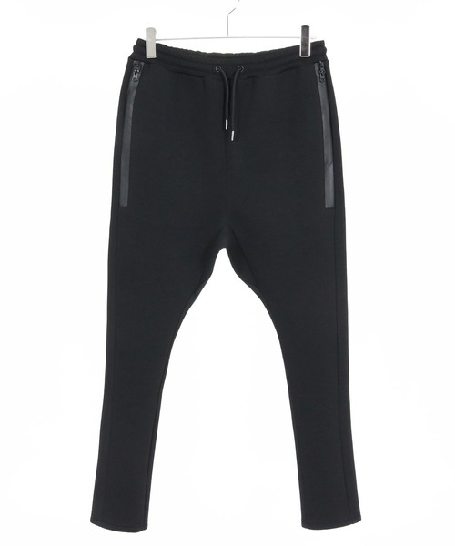 CAMBIO(カンビオ)の「mp14535-Waterproof Zipper Cardboard Knit Pants ダンボールニットパンツ(2026GIM-003)(スウェットパンツ・メンズ・ブラック/グレイッシュベージュ/チャコール・S/M/L)」の20枚目の写真