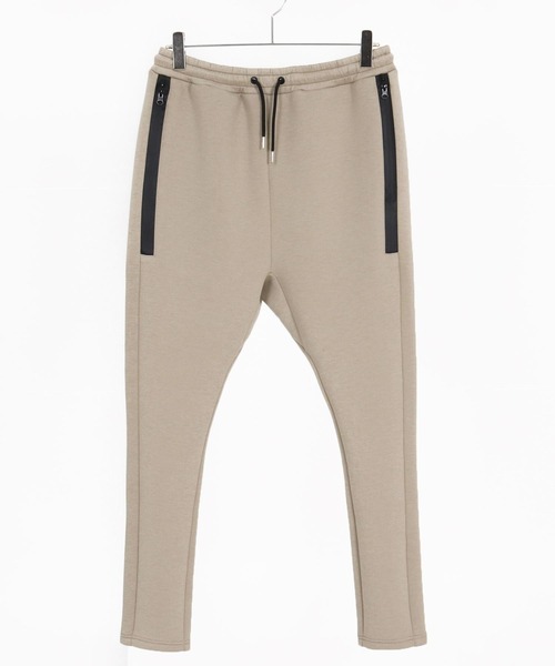 CAMBIO(カンビオ)の「mp14535-Waterproof Zipper Cardboard Knit Pants ダンボールニットパンツ(2026GIM-003)(スウェットパンツ・メンズ・ブラック/グレイッシュベージュ/チャコール・S/M/L)」の21枚目の写真