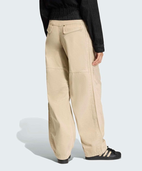 adidas（アディダス）の「キャンバス ルーズパンツ / アディダスオリジナルス adidas Originals（その他パンツ・レディース・ベージュ・24/30/25/30/26/30/27/30/28/30/29/30/30W 30L/31W 30L/32W 30L）」の10枚目の写真