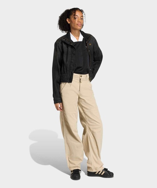 adidas（アディダス）の「キャンバス ルーズパンツ / アディダスオリジナルス adidas Originals（その他パンツ・レディース・ベージュ・24/30/25/30/26/30/27/30/28/30/29/30/30W 30L/31W 30L/32W 30L）」の13枚目の写真