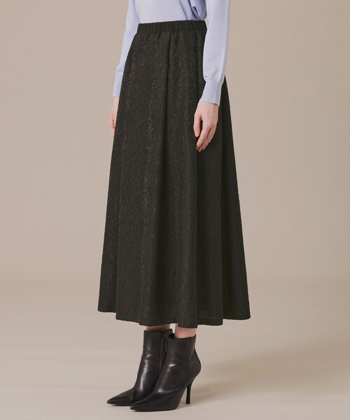 MACKINTOSH LONDON（マッキントッシュ ロンドン）の「アメリアジャカードスカート（スカート・レディース・ブラック・36/38）」の5枚目の写真