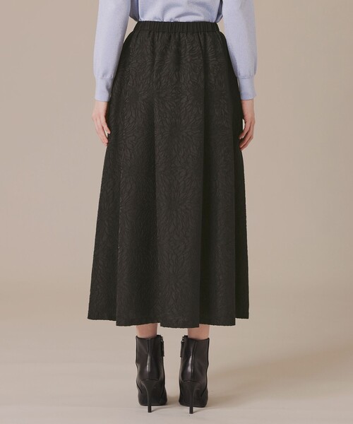MACKINTOSH LONDON（マッキントッシュ ロンドン）の「アメリアジャカードスカート（スカート・レディース・ブラック・36/38）」の6枚目の写真