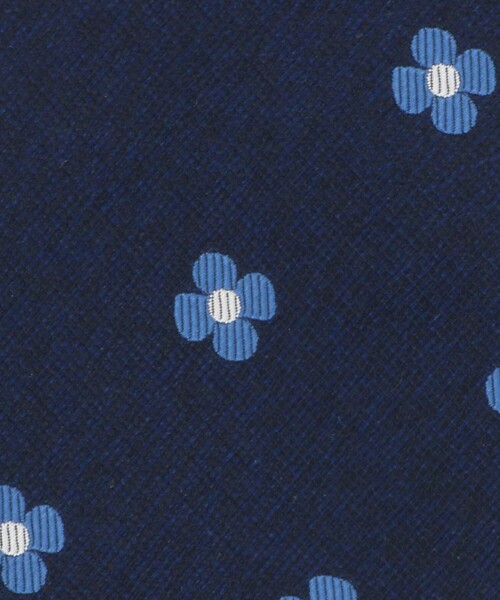 green label relaxing（グリーンレーベルリラクシング）の「GLR ジャパン ヴィンテージ 8.0cm コモン2 ネクタイ（ネクタイ・メンズ・ライトグレー/ネイビー・FREE）」の5枚目の写真