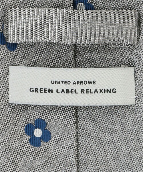 green label relaxing（グリーンレーベルリラクシング）の「GLR ジャパン ヴィンテージ 8.0cm コモン2 ネクタイ（ネクタイ・メンズ・ライトグレー/ネイビー・FREE）」の9枚目の写真