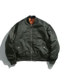 Vintage heavy nylon twill MA-1