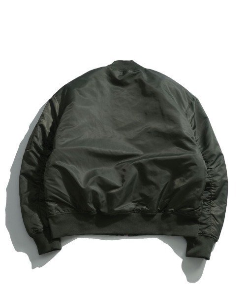 NOREMID MA-1ジャケット medium ノーリミッド NOIZY（ノイジー）の「Vintage heavy nylon twill MA-1（MA-1）」 - WEAR