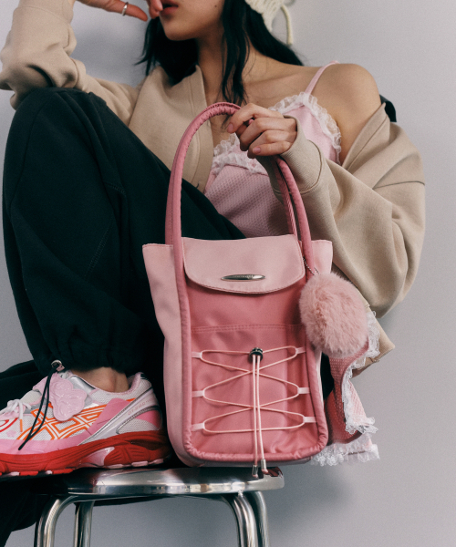 baby tidi bag (pink)（トートバッグ）｜SIWEOL107（シウォル107）の 