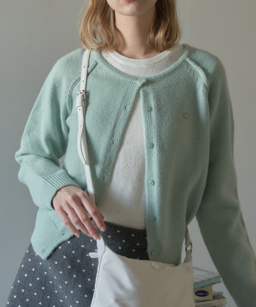 Birthday room(バースデイルーム)の「レースタグパターンメッシュカットソー/Lace tag pattern mesh top(Tシャツ/カットソー・レディース・グレー/アイボリー・FREE)」の7枚目の写真