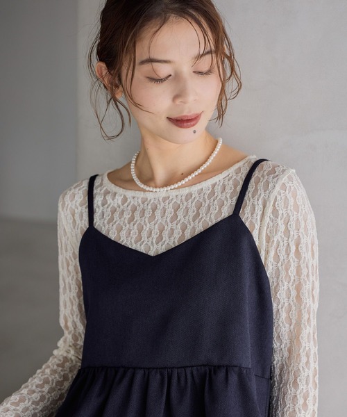 studio CLIP（スタディオクリップ）の「変型マンテルパールネックレス（ネックレス・レディース・その他2/その他1・FREE）」の6枚目の写真