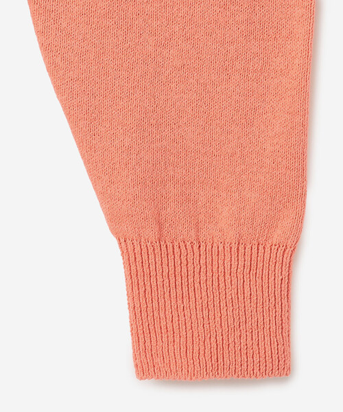 Morris & Sons（モリスアンドサンズ）の「MORRIS & SONS | コットン サドルショルダーニット WOMEN（ニット/セーター・レディース・オレンジ/グレー/ブラウン/イエロー/ネイビー・0）」の9枚目の写真