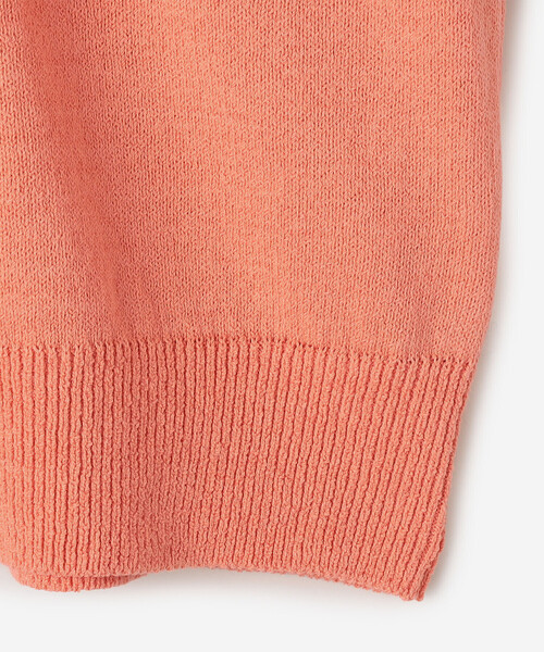 Morris & Sons（モリスアンドサンズ）の「MORRIS & SONS | コットン サドルショルダーニット WOMEN（ニット/セーター・レディース・オレンジ/グレー/ブラウン/イエロー/ネイビー・0）」の10枚目の写真