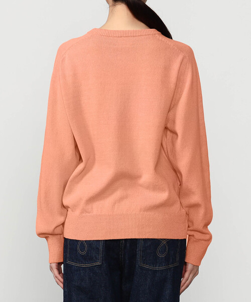 Morris & Sons（モリスアンドサンズ）の「MORRIS & SONS | コットン サドルショルダーニット WOMEN（ニット/セーター・レディース・オレンジ/グレー/ブラウン/イエロー/ネイビー・0）」の13枚目の写真