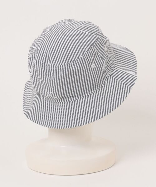 NEW ERA（ニューエラ）の「ニューエラゴルフバケットハット シアサッカー クールマックス（ハット・メンズ・ホワイト・L/XL/M/L/S/M）」の7枚目の写真