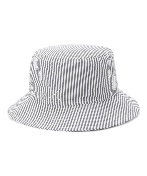 NEW ERA（ニューエラ）の「ニューエラゴルフバケットハット シアサッカー クールマックス（ハット・メンズ・ホワイト・L/XL/M/L/S/M）」の4枚目の写真