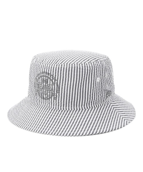 NEW ERA（ニューエラ）の「ニューエラゴルフバケットハット シアサッカー クールマックス（ハット・メンズ・ホワイト・L/XL/M/L/S/M）」の2枚目の写真