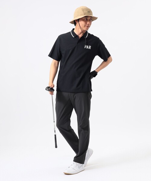 BEAMS GOLF(ビームスゴルフ)の「ORANGE LABEL / ストレッチ トラック パンツ (接触冷感)(その他パンツ・メンズ・チャコールグレー/ブラック・LARGE/MEDIUM/SMALL/X-LARGE)」の19枚目の写真