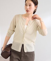 FRAMeWORK | ≪新色 / 追加≫チュールフロッキーカーディガン(カーディガン/ボレロ)