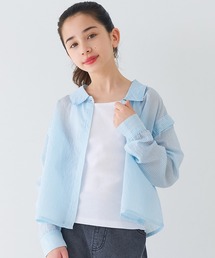 coca（coca） | キッズ　リブダブルストラップキャミソール(キャミソール)