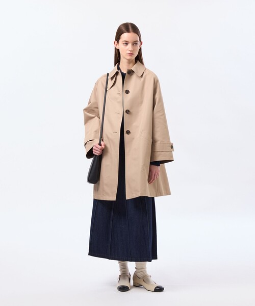 MACKINTOSH PHILOSOPHY（ﾏｯｷﾝﾄｯｼｭ ﾌｨﾛｿﾌｨｰ）の「スマホショルダーポーチ（ショルダーバッグ・レディース・ベージュ/シルバー/ブラック・FREE）」の8枚目の写真