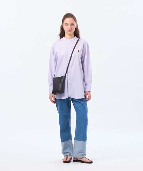 MACKINTOSH PHILOSOPHY（ﾏｯｷﾝﾄｯｼｭ ﾌｨﾛｿﾌｨｰ）の「スマホショルダーポーチ（ショルダーバッグ・レディース・ベージュ/シルバー/ブラック・FREE）」の9枚目の写真