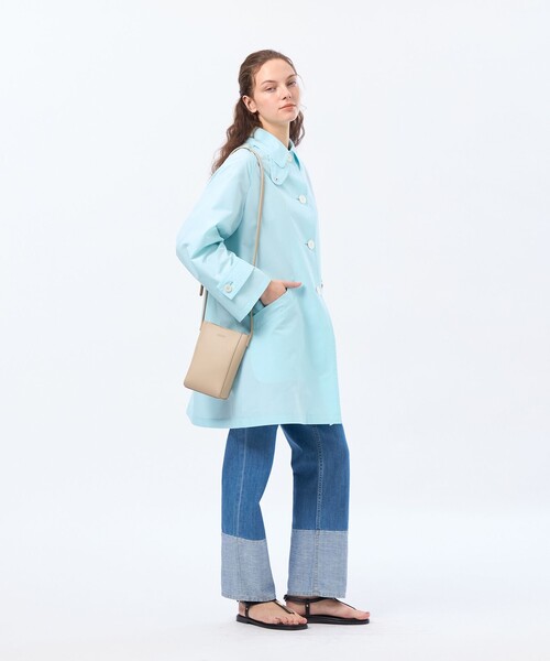 MACKINTOSH PHILOSOPHY（ﾏｯｷﾝﾄｯｼｭ ﾌｨﾛｿﾌｨｰ）の「スマホショルダーポーチ（ショルダーバッグ・レディース・ベージュ/シルバー/ブラック・FREE）」の10枚目の写真